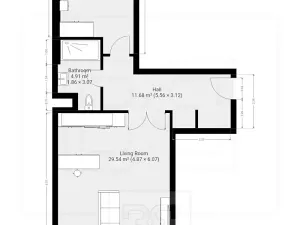 Prodej bytu 2+kk, Praha - Holešovice, Jankovcova, 63 m2