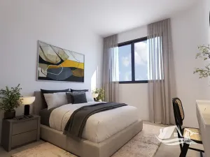 Prodej bytu 2+kk, Larnaka, Kypr, 50 m2