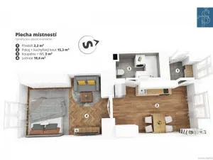 Prodej bytu 2+kk, Praha - Vyšehrad, Neklanova, 42 m2