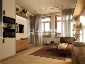 Prodej bytu 2+kk, Praha - Smíchov, Grafická, 16 m2