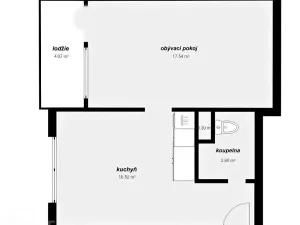 Prodej bytu 1+1, Sokolov, Švabinského, 42 m2
