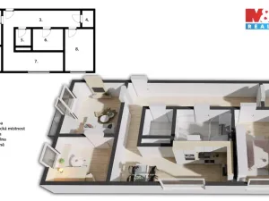 Prodej bytu 3+1, Náchod - Staré Město nad Metují, Pražská, 64 m2