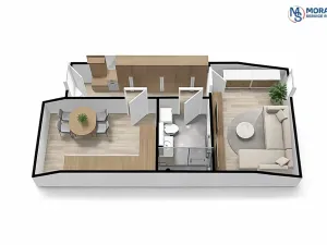 Prodej bytu 1+1, Olomouc, Javoříčská, 54 m2