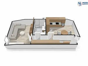 Prodej bytu 1+1, Olomouc, Javoříčská, 54 m2