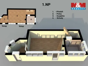 Prodej rodinného domu, Zlín, Pasecký žleb, 91 m2