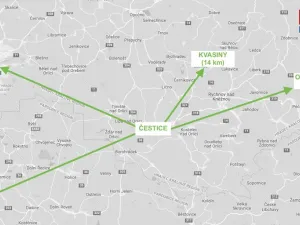 Pronájem skladu, Čestice, 650 m2