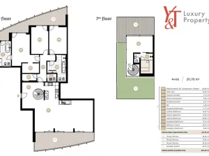 Pronájem bytu 4+kk, Praha - Smíchov, 212 m2