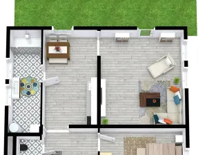 Pronájem bytu 2+1, Ralsko, 60 m2