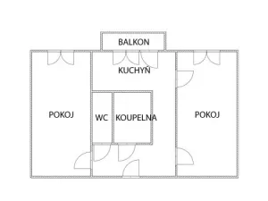 Pronájem bytu 2+1, Karviná - Ráj, V Aleji, 54 m2