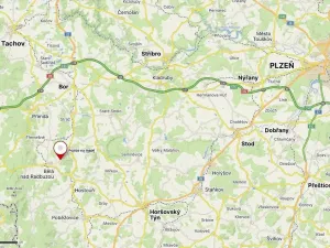 Prodej pozemku, Bělá nad Radbuzou - Čečín, 6857 m2