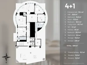 Prodej bytu 4+1, Praha - Stodůlky, Petržílkova, 506 m2