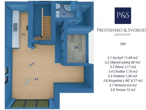 Prodej vily, Bechyně, Čechova, 660 m2
