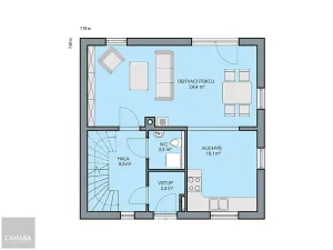 Prodej rodinného domu, Čilec, 97 m2