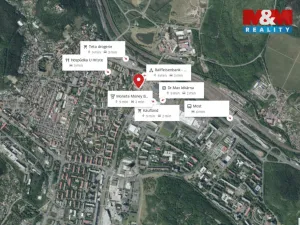 Pronájem bytu 1+1, Most, tř. Budovatelů, 36 m2