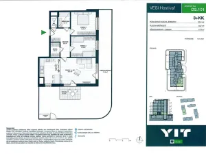 Prodej ubytování, Praha - Hostivař, Nurmiho, 80 m2