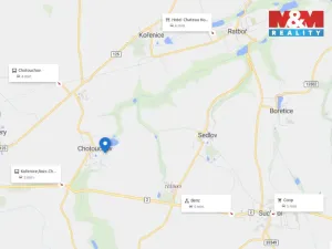 Prodej zahrady, Kořenice - Chotouchov, 1052 m2