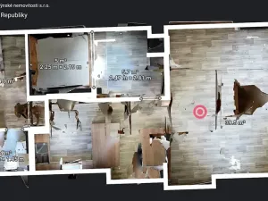 Pronájem bytu 2+kk, Horšovský Týn, náměstí Republiky, 55 m2