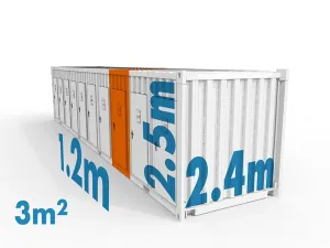 Pronájem skladu, Praha - Ruzyně, Výtvarná, 3 m2