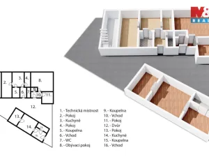 Prodej činžovního domu, Kladno - Kročehlavy, Štítného, 121 m2