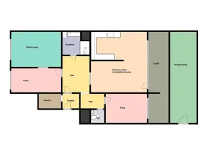 Prodej bytu 4+kk, Praha, Proutěná, 94 m2