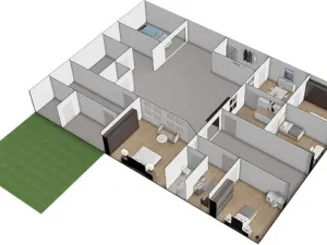 Pronájem rodinného domu, Brno - Maloměřice, Obřanská, 110 m2