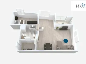 Pronájem bytu 2+kk, Olomouc, Wolkerova, 58 m2