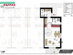 Prodej bytu 3+kk, Doksy, 67 m2