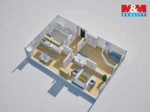 Prodej bytu 3+kk, Teplice, Duchcovská, 78 m2