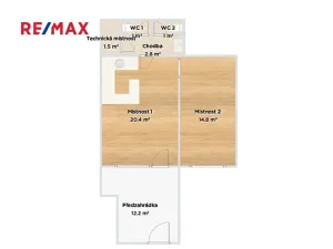 Pronájem obchodního prostoru, Praha - Bubeneč, Šmeralova, 41 m2