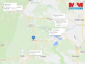 Prodej zahrady, Stružnice - Bořetín, 725 m2