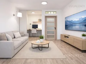 Pronájem bytu 2+kk, Chomutov, Holešická, 42 m2