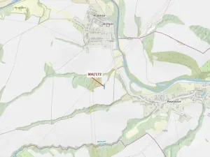 Dražba pozemku, Ivančice, 597 m2