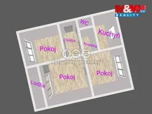 Pronájem bytu 3+1, Chodov, Revoluční, 72 m2