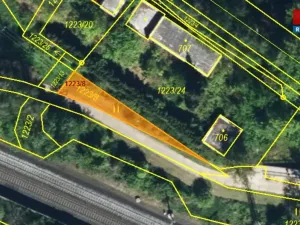 Prodej louky, Chvaletice, 91 m2