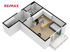 Prodej bytu 1+kk, Plzeň, V Zahrádkách, 39 m2