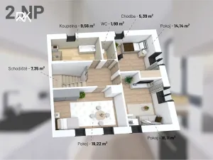 Prodej rodinného domu, Veltruby, K zastávce, 152 m2