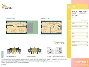 Pronájem rodinného domu, Tuřany, 111 m2