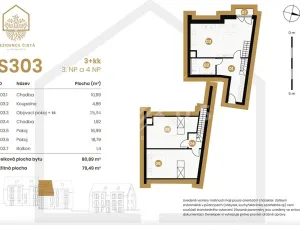 Prodej apartmánu, Černý Důl, 81 m2