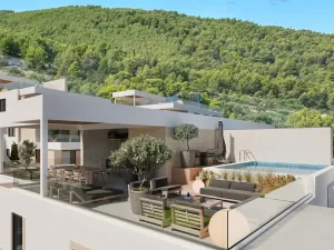 Prodej bytu 2+kk, Arbanija, Chorvatsko, 38 m2