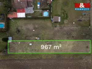 Prodej pozemku pro bydlení, Dub nad Moravou, 967 m2