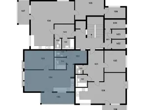 Prodej bytu 2+kk, Hradec Králové, Meruňková, 56 m2