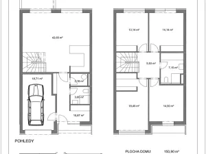 Prodej rodinného domu, Mladá Boleslav, 132 m2