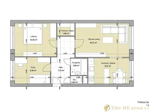 Pronájem bytu 3+1, Nymburk, Jurije Gagarina, 62 m2