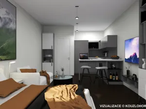 Prodej bytu 1+kk, Janov nad Nisou - Hrabětice, 28 m2