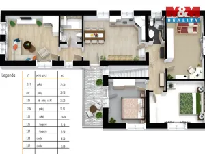 Prodej bytu 4+1, Žehušice, V Chaloupkách, 120 m2