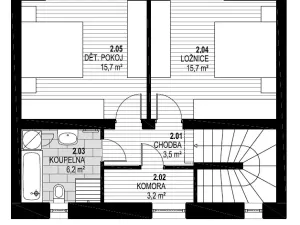 Prodej rodinného domu, Dolní Lánov, 92 m2