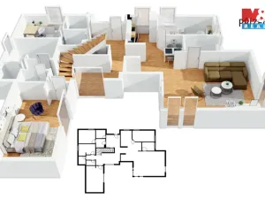 Prodej rodinného domu, Lázně Bohdaneč, V Lískách, 268 m2