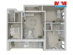 Prodej bytu 4+kk, Brandýs nad Labem-Stará Boleslav, Dřevčická, 96 m2