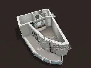 Pronájem atypického bytu, České Budějovice, Na Zlaté stoce, 54 m2