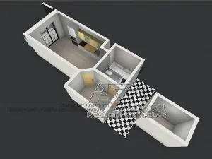 Pronájem bytu 1+kk, České Budějovice, Na Zlaté stoce, 28 m2